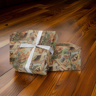 Papier Cadeau Vintage Hansel et Gretel