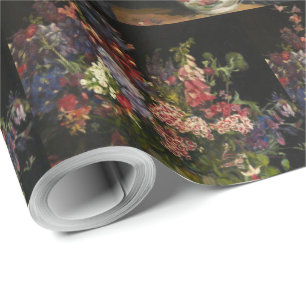 Papier Cadeau Vintage Isobel Lilian Gloag Un tas de fleurs