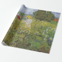 Vintage Van Gogh Marguerite Gachet dans le jardin