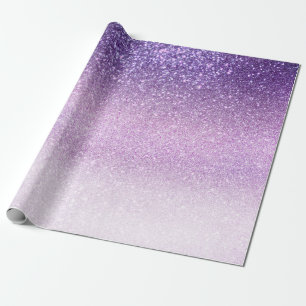 Papier Cadeau Violet Lilac Pastel Purple ombre