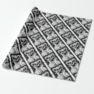 Papier Cadeau visage de diable