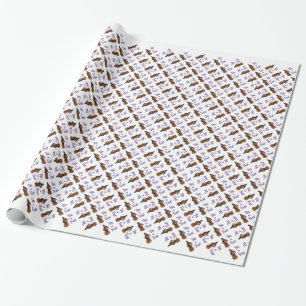 Papier Cadeau Vizsla Trick