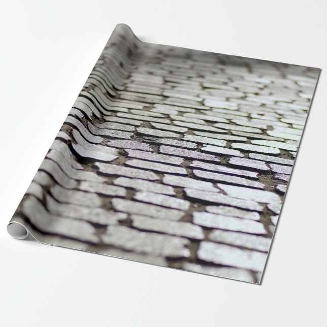 Papier Cadeau Voie pavée pavée (Déroulé)