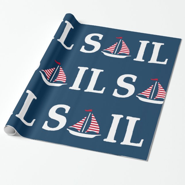 Papier Cadeau Voile (Déroulé)