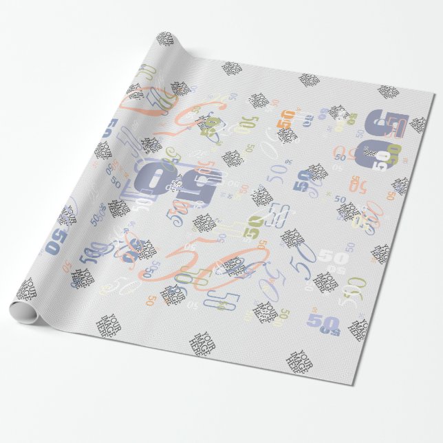 Papier Cadeau Votre image ici - Instructions simples (Déroulé)