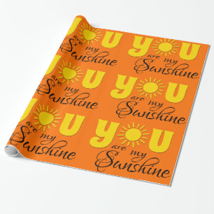 Papier Cadeau Vous êtes mon soleil