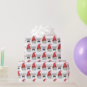 Papier Cadeau Vous Êtes Si Cool Gnomie Gamer Envelopper Papier