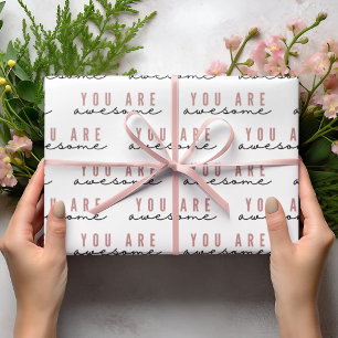 Papier Cadeau Vous Êtes Un Magnifique Papier Enveloppant