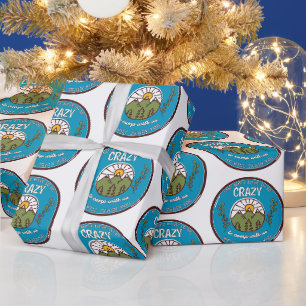 Papier Cadeau Vous n'avez pas besoin d'être fou pour camper avec