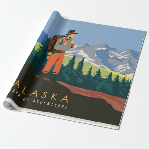 Papier Cadeau Voyage en Alaska