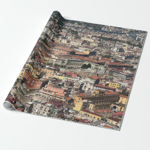 Papier Cadeau Vue de Naples, Italie