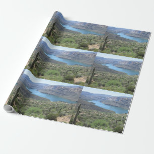 Papier Cadeau Vue du lac Apache
