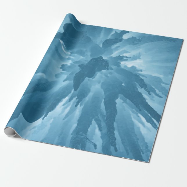 Papier Cadeau Vue en angle faible des stalactites (Déroulé)