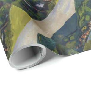 Papier Cadeau Vue Macke vintage Août Du Tegernsee