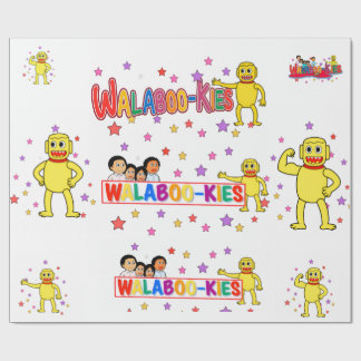 Papier cadeau walabookies