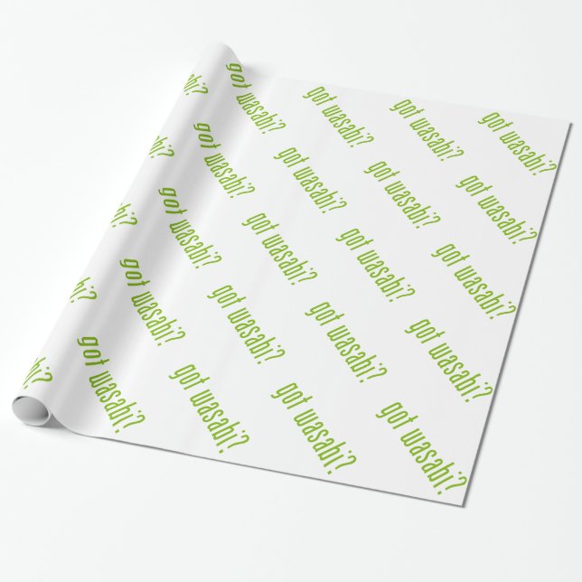 Papier Cadeau wasabi obtenu ? (Déroulé)