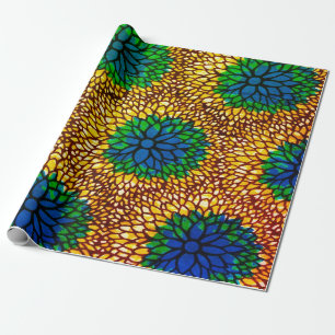 Papier cadeau Wax Africain