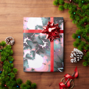 Papier Cadeau Web Gothique Frozen Winter Spider