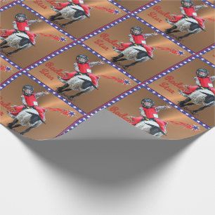 Papier Cadeau Western Rodéo Star Mutton Busid