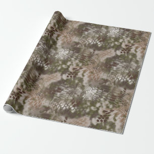 PAPIER CADEAU "WHEAT CAMO"