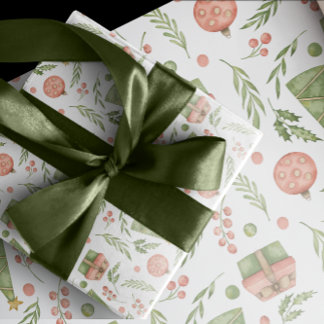 Papier Cadeau Whimsical Cute Christmas Icon |
