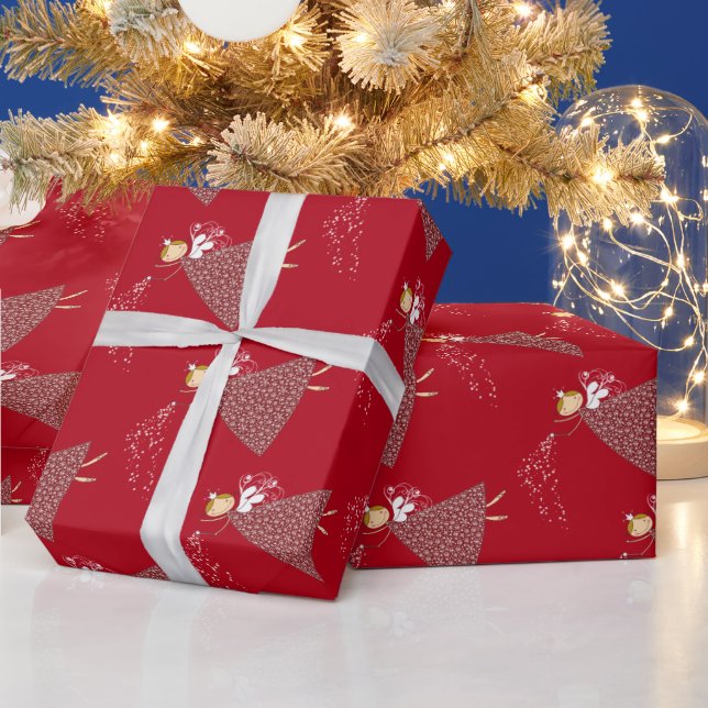 Papier Cadeau Whimssical mignon Fée Fée Noël Cadeau (Vacances)