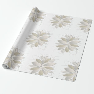 Papier Cadeau White