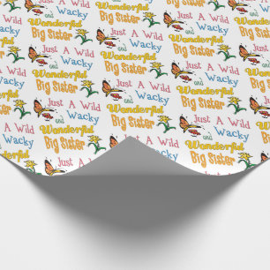 Papier Cadeau Wild Wacky Merveilleux Grands Cadeaux Soeurs