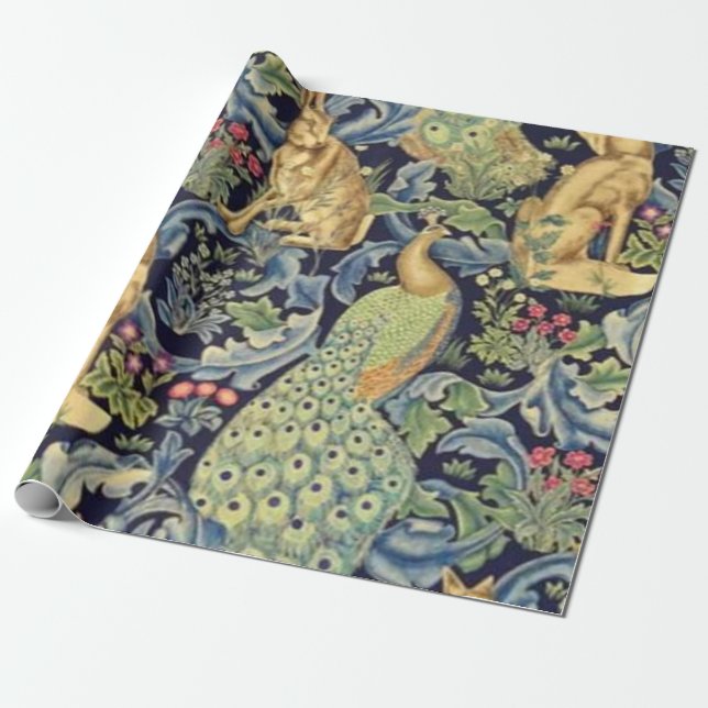 Papier Cadeau William Morris (Déroulé)