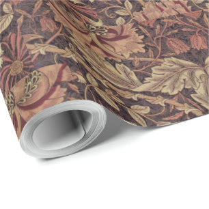 Papier Cadeau William Morris Honeysuckle, Vintage, 1876