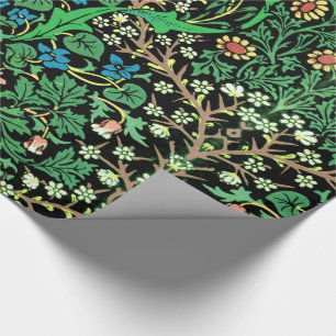 Papier Cadeau William Morris Jacobean Floral, Arrière - plan noi