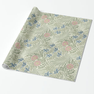 Papier Cadeau William Morris Larkspur Fond d'écran floral