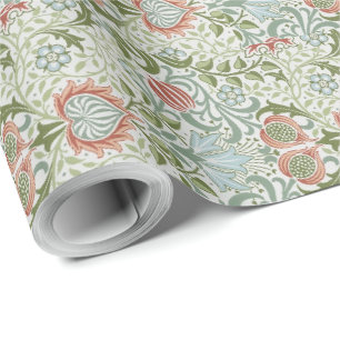 Papier Cadeau William Morris Motif d'art décoratif