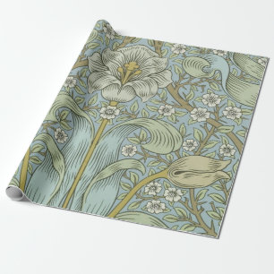 Papier Cadeau William Morris Spring Motif classique épais
