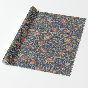 Papier Cadeau William Morris Tudor Fond d'écran Rose