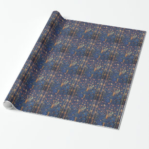 Papier Cadeau William Morris Woodpecker Tapestry Arts & Artisana