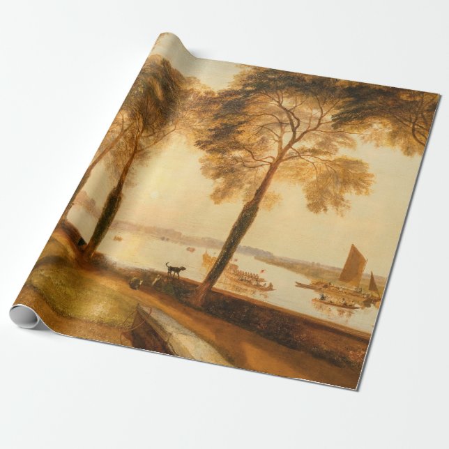 Papier Cadeau William Turner - Mortlake Terrace (Déroulé)