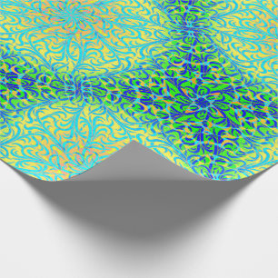 Papier Cadeau Winston Lapis Chartreuse