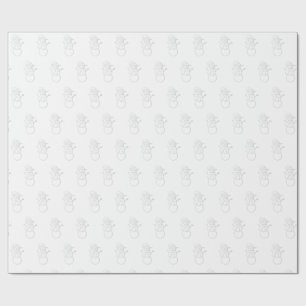Papier Cadeau Winter Wonderland CHRISTMAS Gift Wrapper Paper