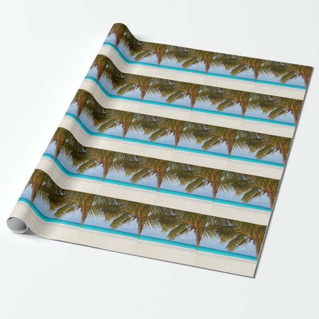 Papier Cadeau Wish you were ! (Déroulé)