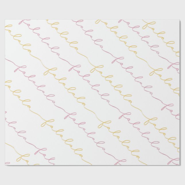 Papier Cadeau Wrapping Paper (Plat)