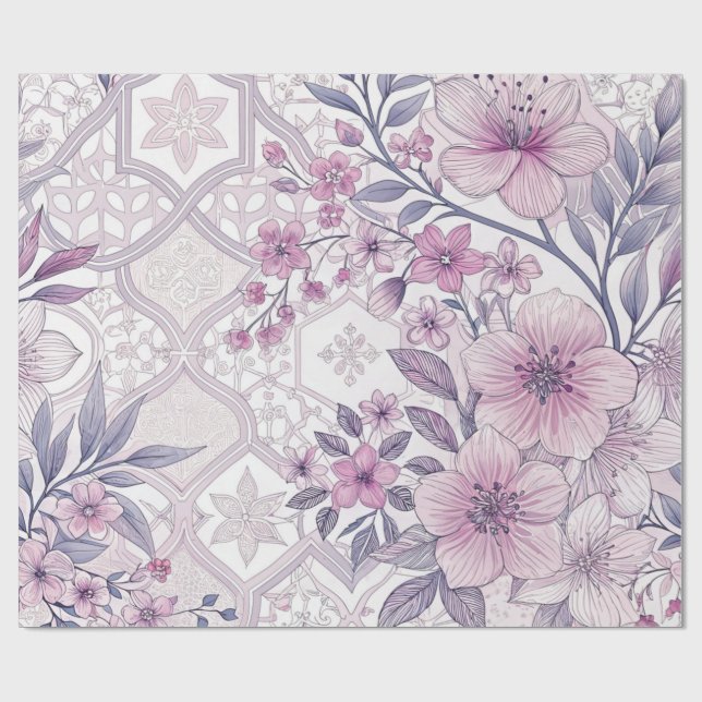 Papier Cadeau Wrapping Paper-Eid Mubarak Wrapping Paper (Plat)