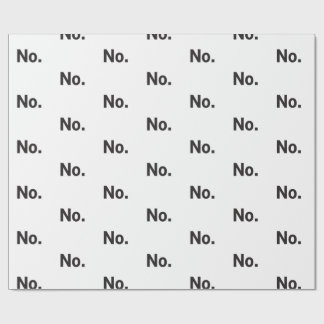 Papier Cadeau Wrapping Paper: No.