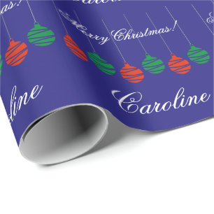 Papier Cadeau Wrappingpaper brillant pour le cadeau de Noël