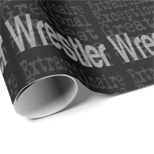 Papier Cadeau Wrestler Extraordinaire