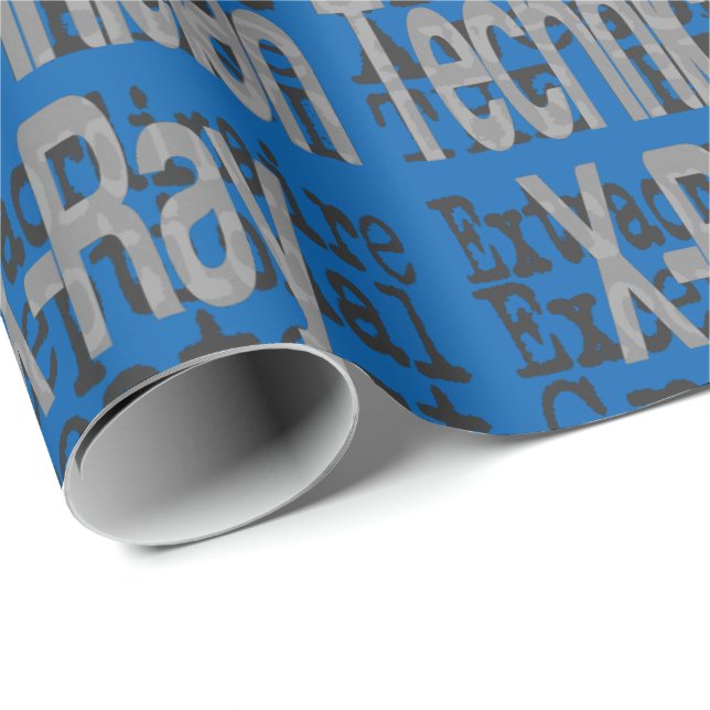 Papier Cadeau XRay Technician Extraordinaire (Coin rond)