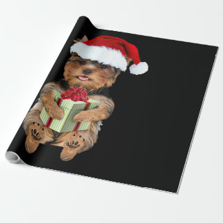 Papier Cadeau Yorkie chrétienne