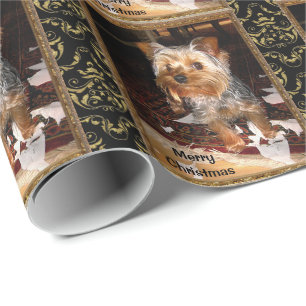 Papier Cadeau Yorkie Shredder