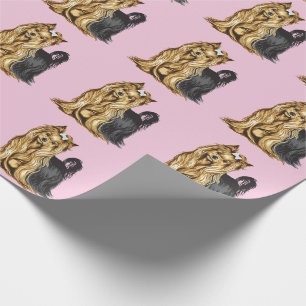 Papier Cadeau yorkshire terrier