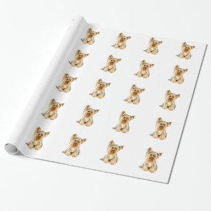 Papier Cadeau Yorkshire Terrier